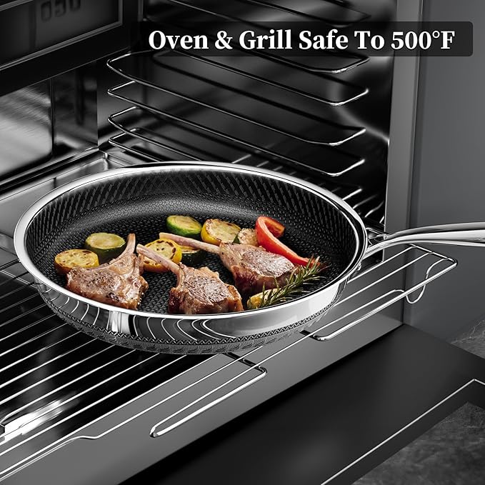 Stainless Steel Frying Pan