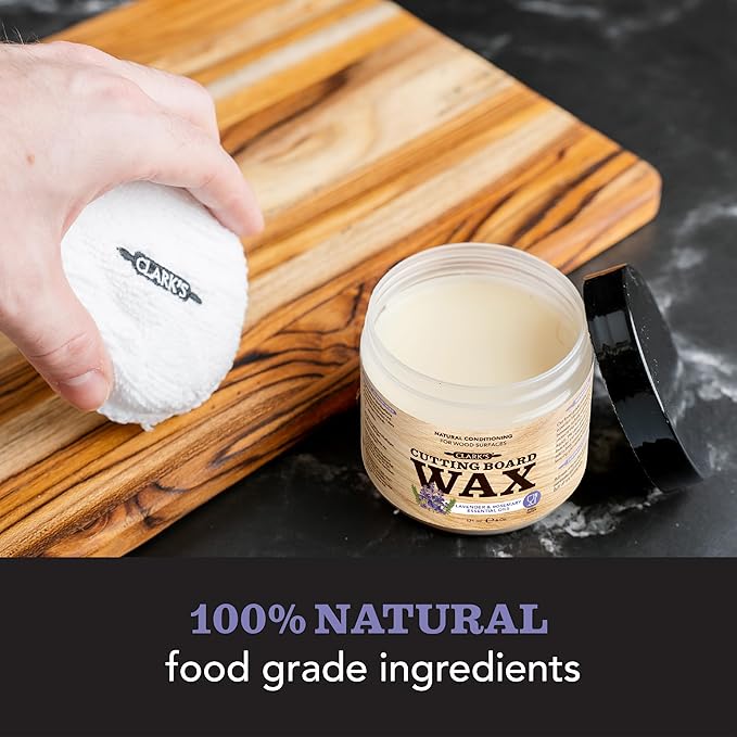 CLARK’S Cutting Board Oil and Wax Kit