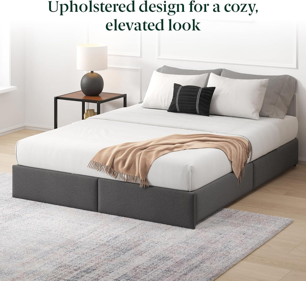Zinus Maya Platform Bed Frame, Four Underbed Storage Drawers, Full