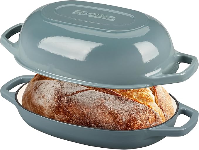 EDGING CASTING Enameled Cast Iron Oval Dutch Oven Pot