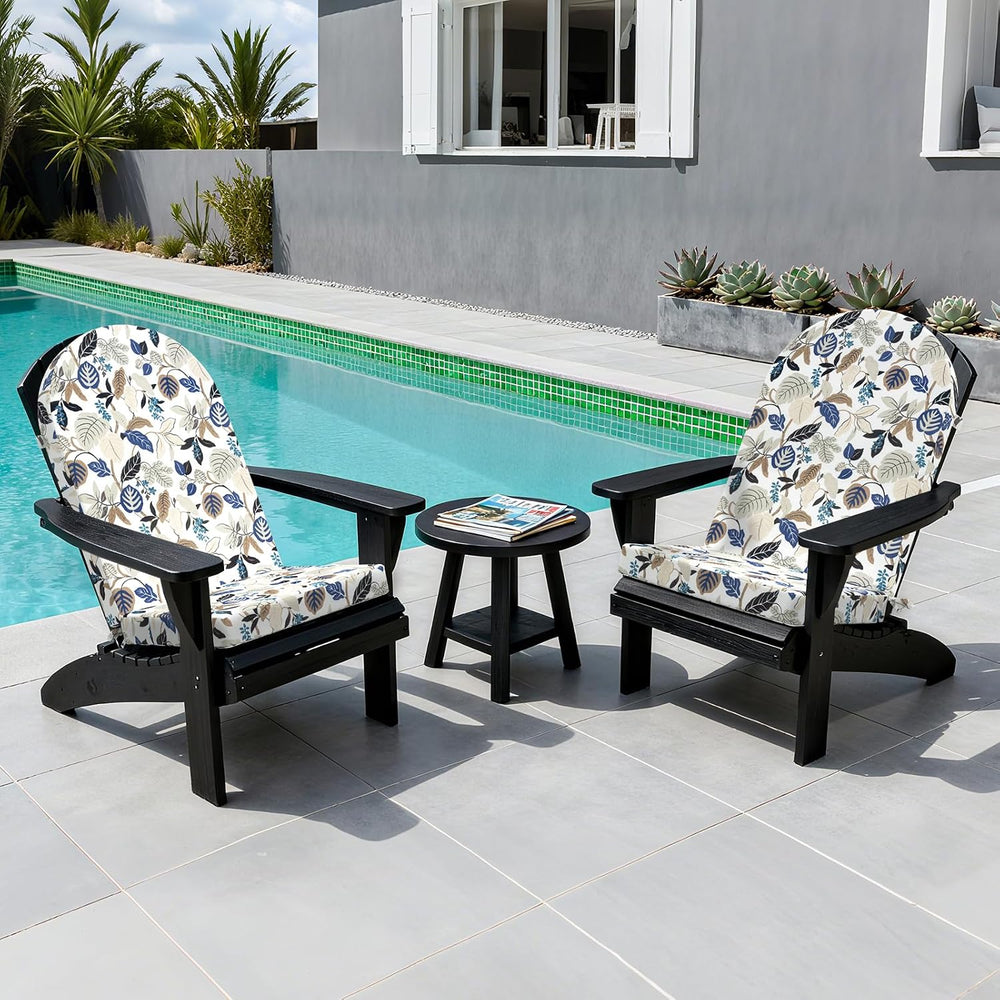 Outdoor Foam Adirondack Cushion, Water Repellent Foam Cushion for Adirondack ...