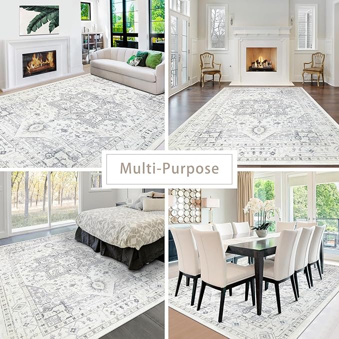 Area Rug 8x10 Washable Area Rugs