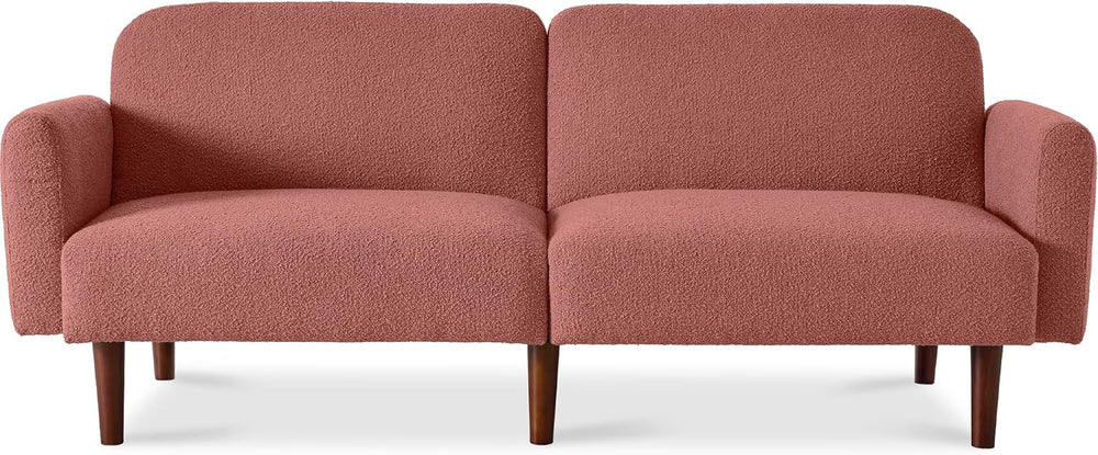 Best Choice Products 77" Mid Century Modern Boucle Loveseat Sofa, Couch,...