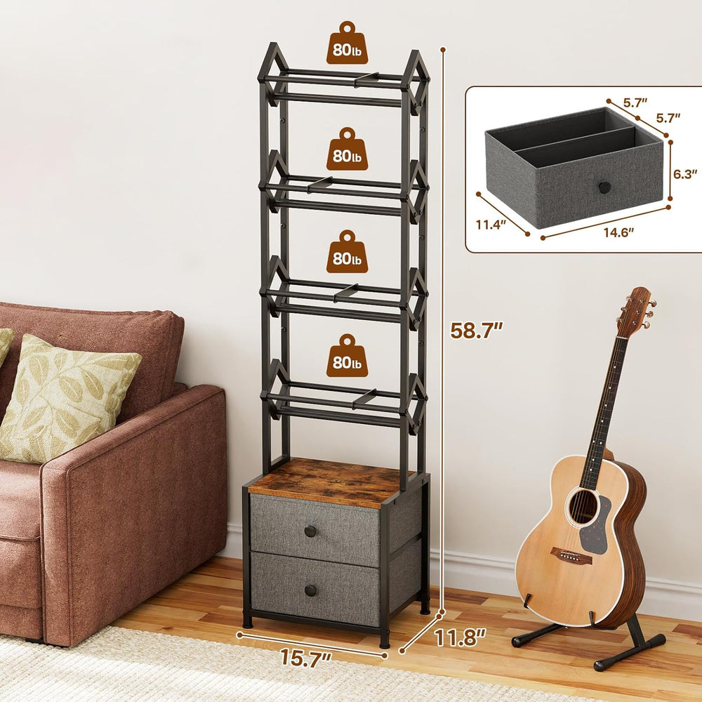 CD Storage Rack Bundle – Multi-Functional Organizer Set for CDs, DVDs, VCDs, ...