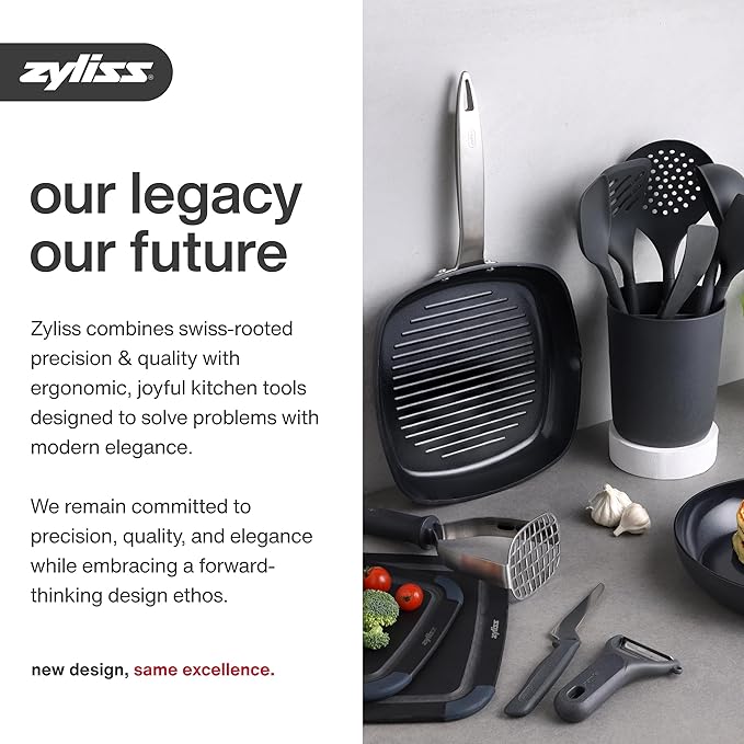 Zyliss E900059 Universal Drum Grater, Stainless Steel, Grating Apples,