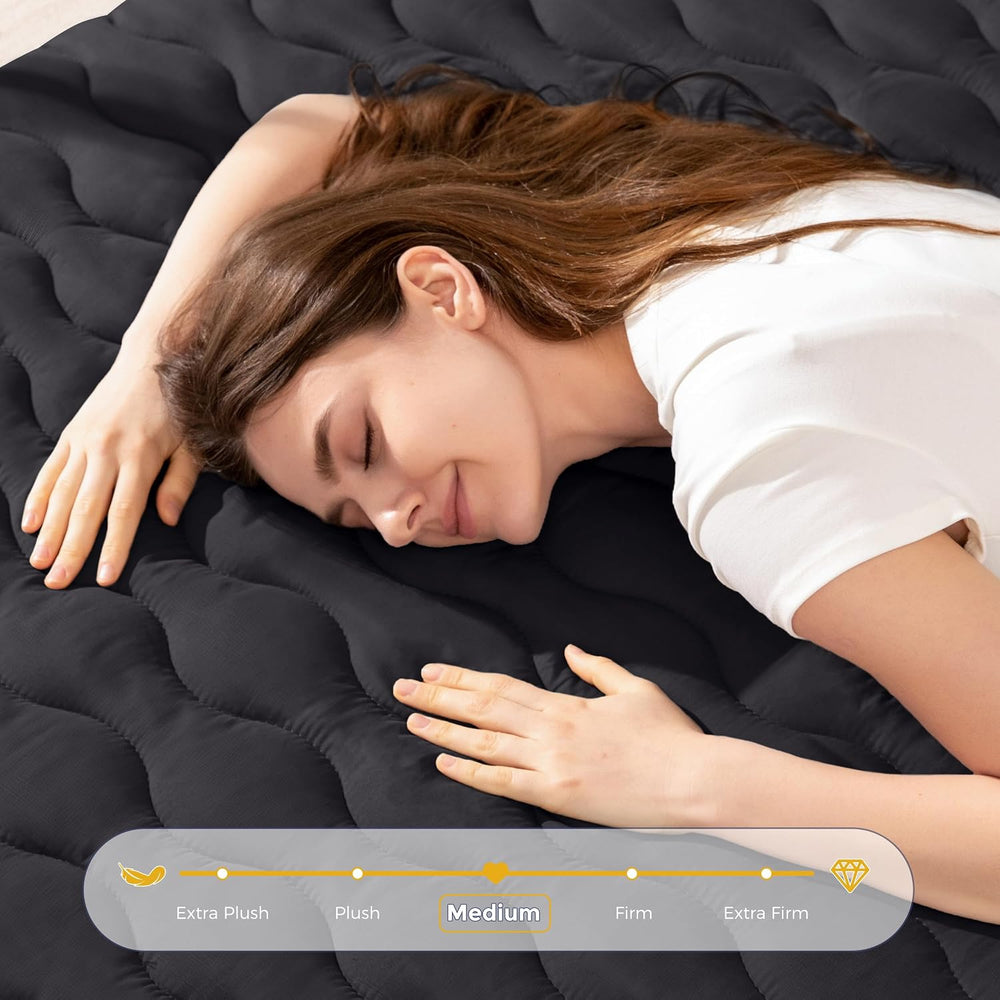 MAXYOYO 3" Thick Japanese Floor Futon Mattress, Portable Floor Mattress