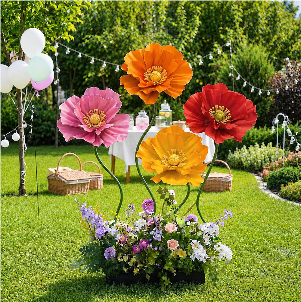 4 PCS 5ft Giant Artificial Flower for Wedding & Birthday Party