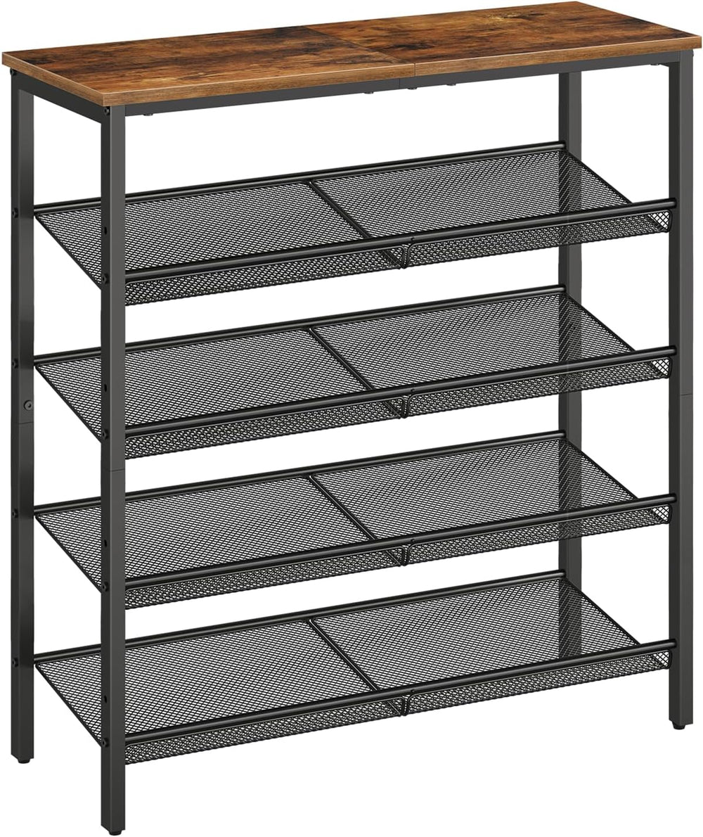 HOOBRO Shoe Rack for Entryway, 5-Tier Shoe Organizer