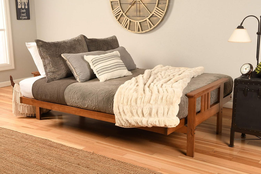 Kodiak Furniture Monterey Futon Set, No Drawers, with Barbados Base and Linen...