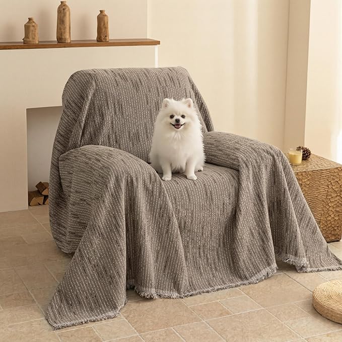 MYSKY HOME Oversized Armchair Couch Cover