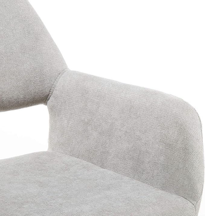 Desk Chair No Wheels Comfy Accent Chair for Living Dining Room Bedroom Vanity...
