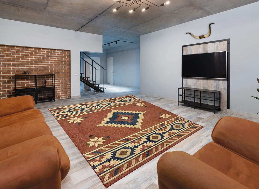 RugStylesOnline Nevita Collection Southwestern Native American Design Area Ru...