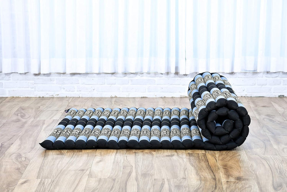 Leewadee - Foldable Floor Mattress - Japanese Roll Up Futon -Trifold Tatami M...