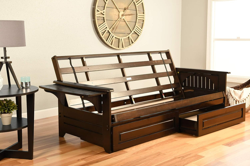 Kodiak Furniture Phoenix Futon, Suede Gray