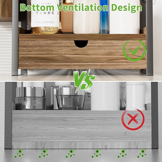 2-Tier Bathroom Counter Organizer