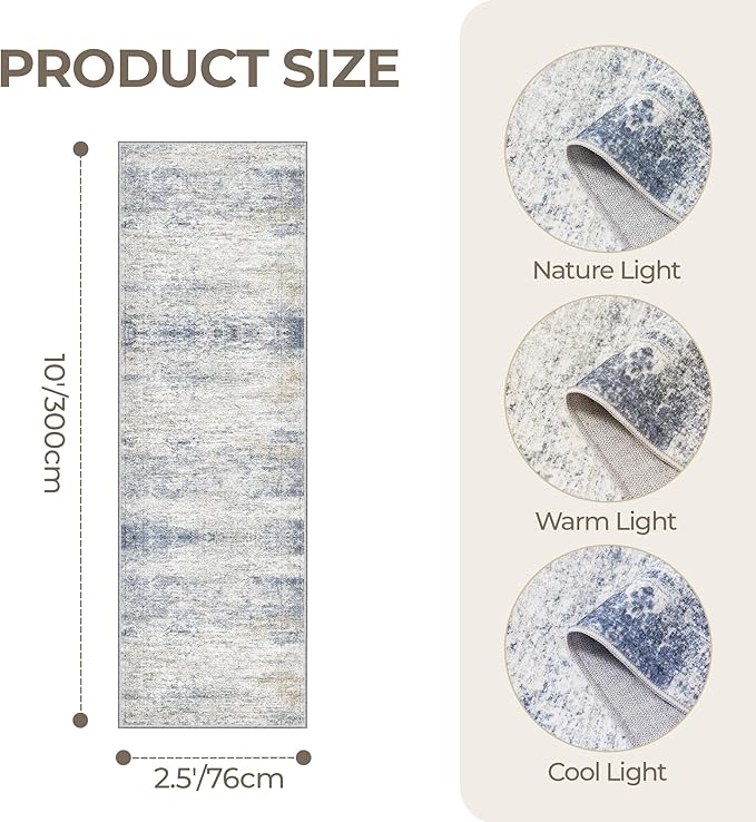 Kitchen Runner Rugs Non Skid Washable