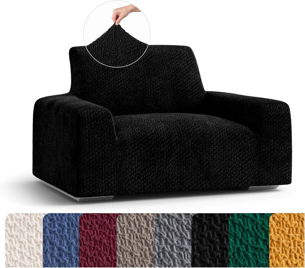 PAULATO Sofa Slipcover - Loveseat Slipcover - Stretch Armchair Cover - Soft P...