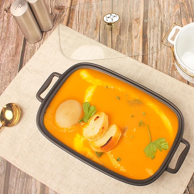 10" x 7" Ceramic Rectangular Casserole Dish