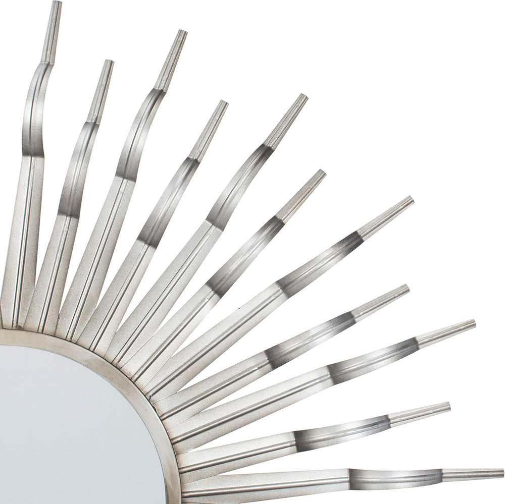 Safavieh Home Naya Gunmetal Sunburst 36-inch Decorative Accent Mirror