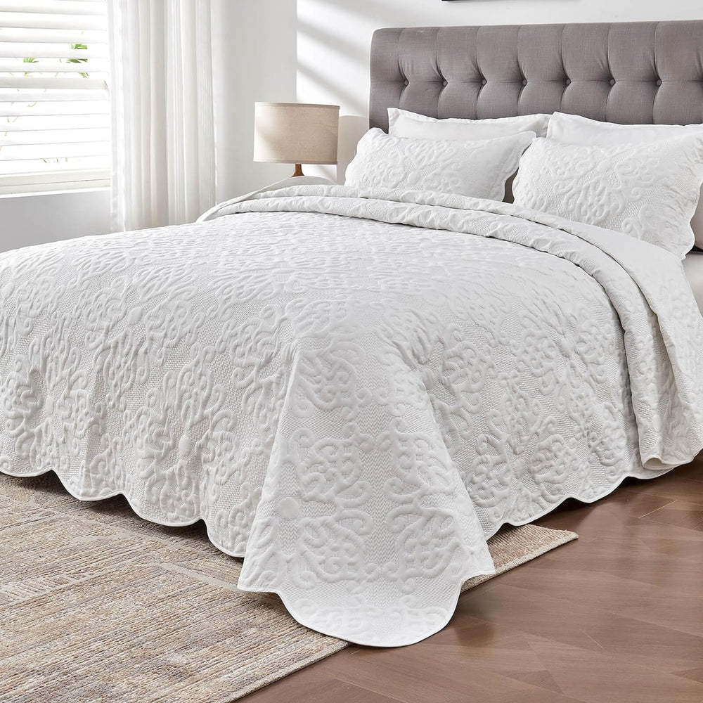 Oversized California King Bedspreads 120x120 for Extra Tall Split Cal King Be...