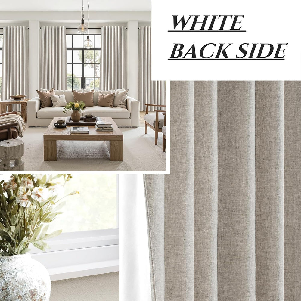 drapes 96 inches long 2 panels blackout curtains 100 percent light blocking
