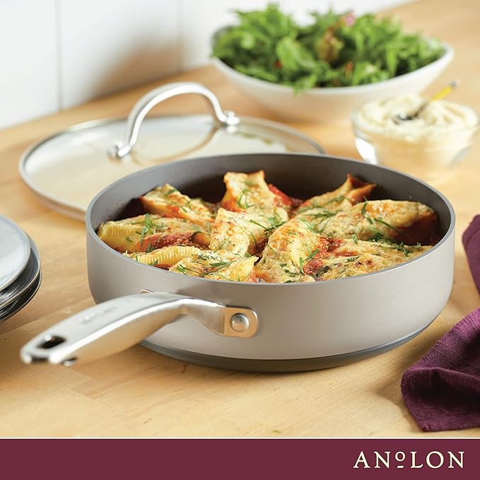 Anolon Achieve Hard Anodized Nonstick Sauté Pan