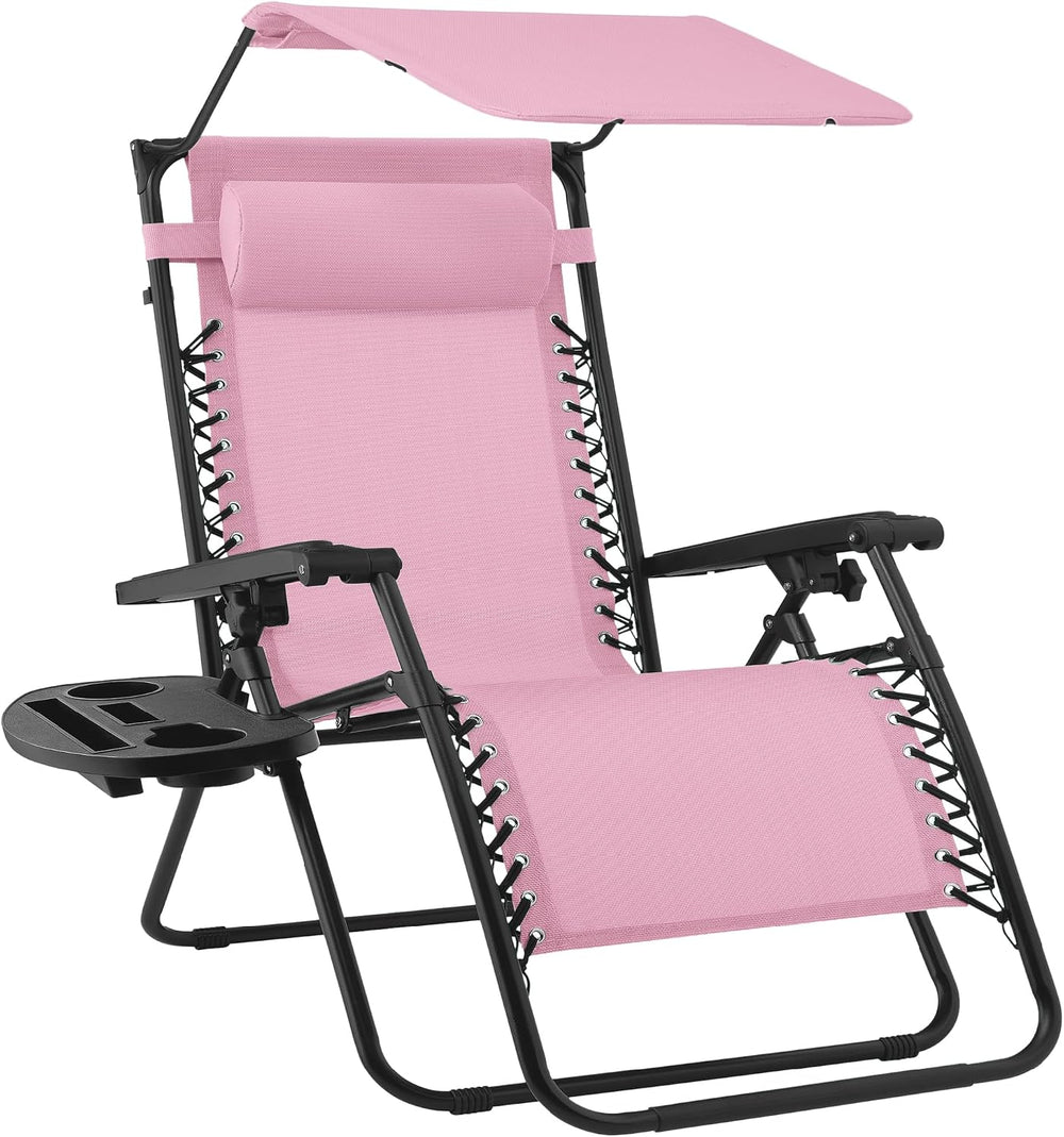 Best Choice Products Folding Zero Gravity Outdoor Recliner Patio Lounge Chair...