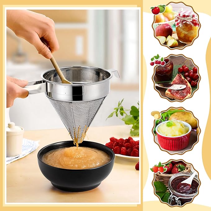 Feekoon Stainless Steel Chinois Strainer