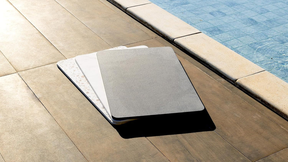 Lyor Stone Bath Mat Diatomaceous Earth – Quick Dry Bathroom Shower Mat, Super...