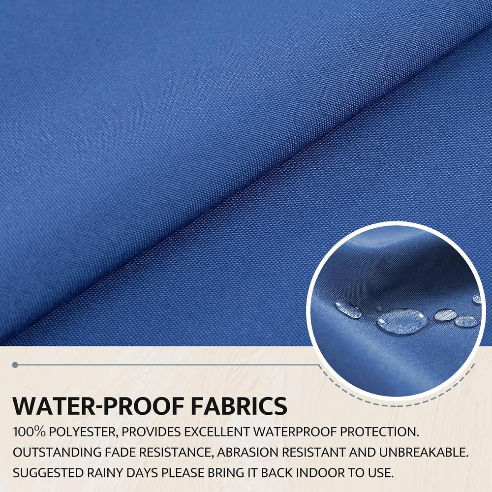 mudilun Adirondack Chair Cushion Waterproof 44x19x4in Rocking Chair Pads