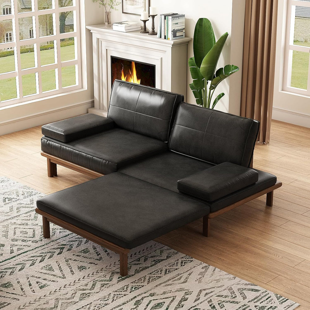 Lartis 78.7" Sofa Bed, Sleeper Pull Out Couch, Modern Couch Convertible ...