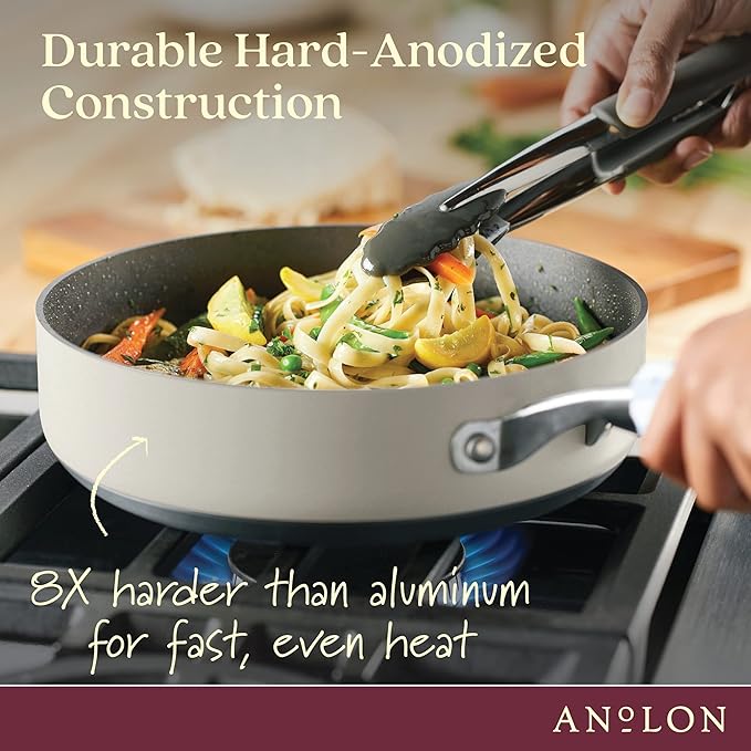 Anolon Achieve Hard Anodized Nonstick Sauté Pan