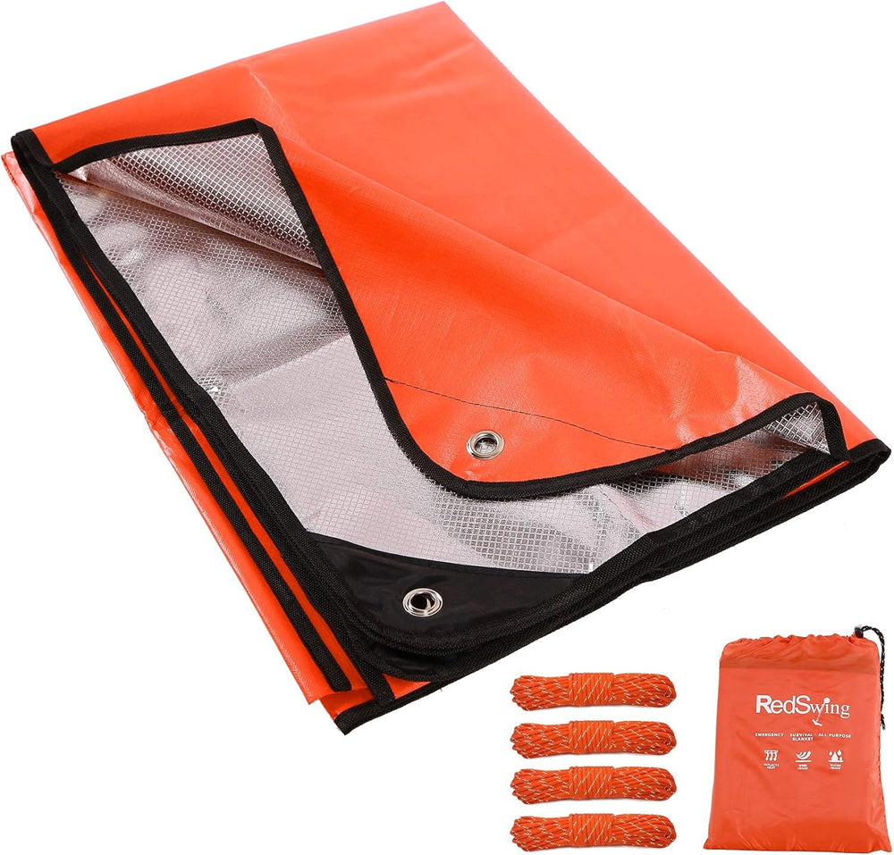 RedSwing Insulated Tarp, Multipurpose Emergency Thermal Tarps, Waterproof All...