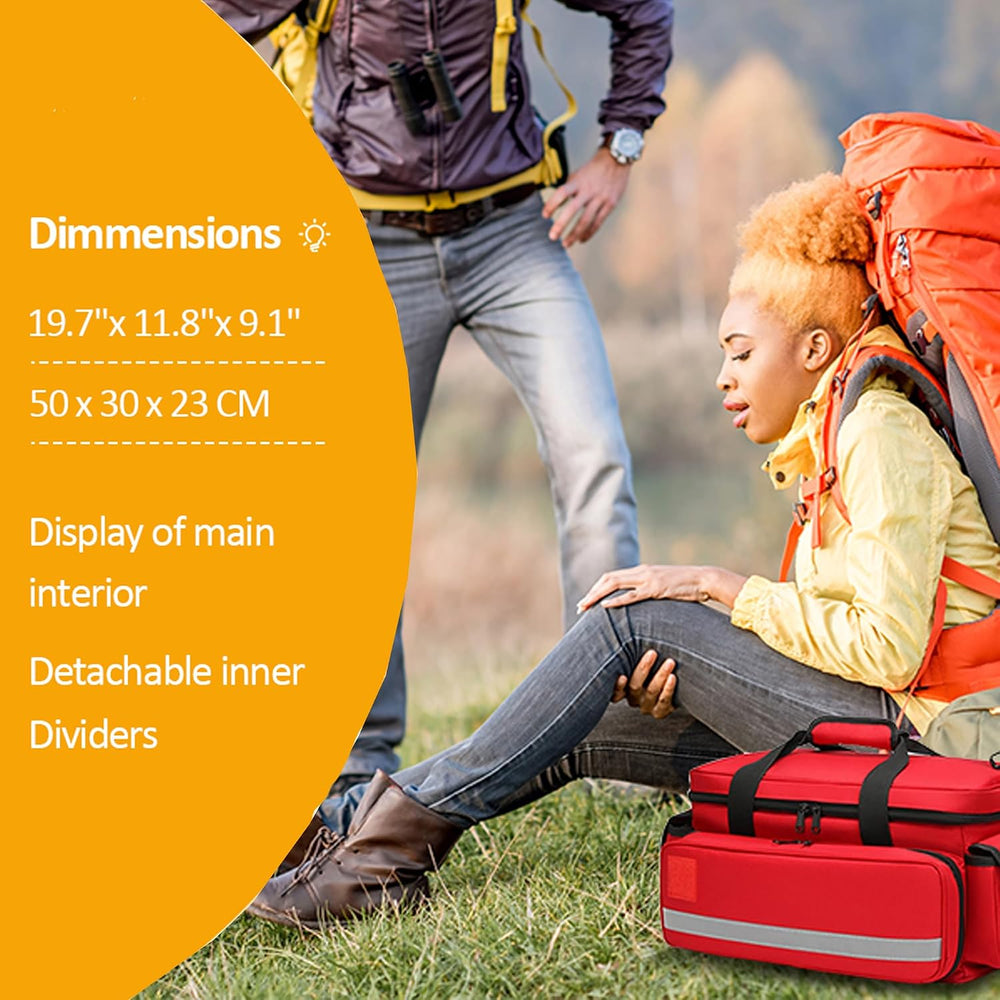 Medical Bag,First Aid Bag,First Responder Bag for Trauma,Emergency Medical Ba...