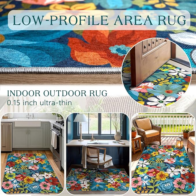 3x5 Boho Entry Rug