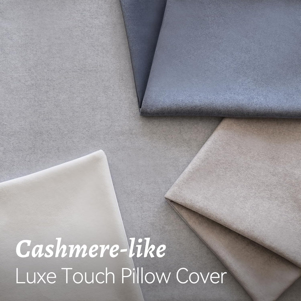 a moment Waterproof Throw Pillow Covers Set of 4,20x20 Inch Outdoor Stain Res...