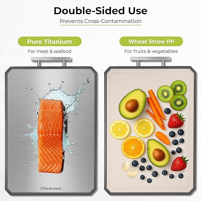 Freshware Titanium Cutting Board