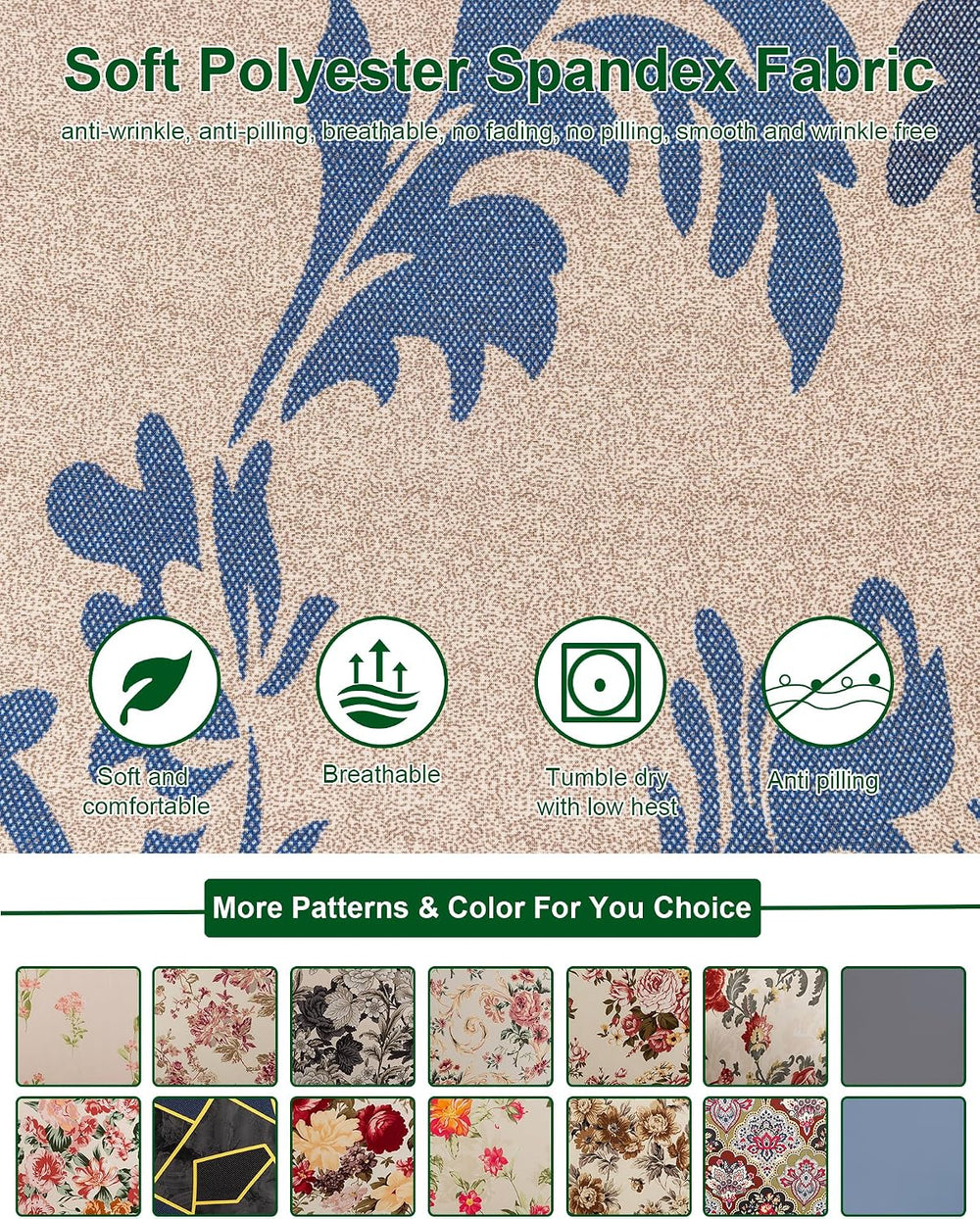 CRFATOP Wingback Chair Covers Stretch Armchair Slipcovers for Living Room