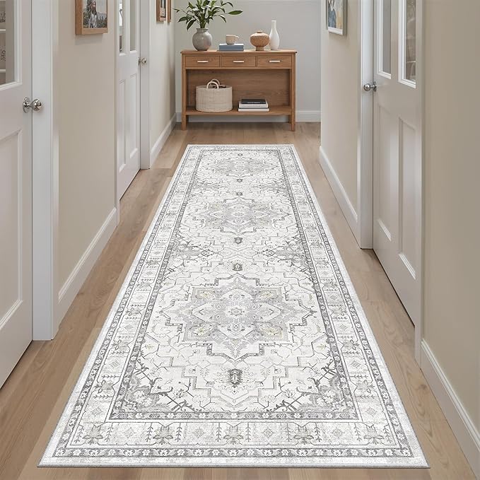 Madane Runner Rug 2'6''x8' Kitchen Runner, Hallway Runner Pri...