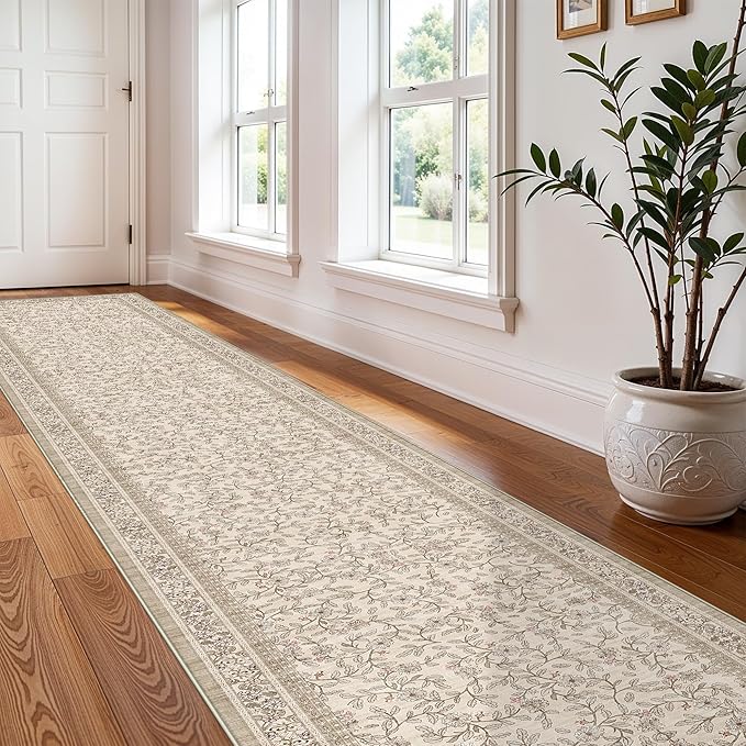 TOPRUUG 2x12 Washable Runner Rug - 12ft Runners