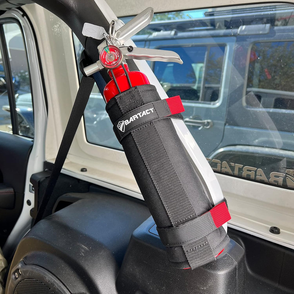 Bartact - 2.5 lb Roll Bar Fire Extinguisher Mount for Vehicle Holder, Adjusta...