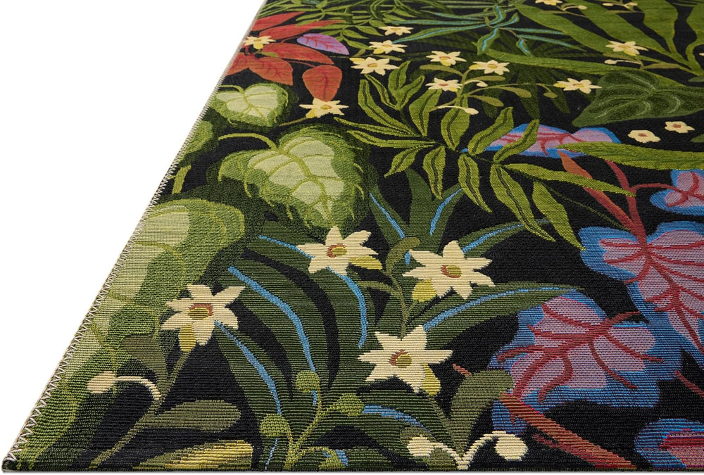 Loloi Botanical Onyx/Multi 2'-5" x 7'-8" Runner Rug | BOT-0...