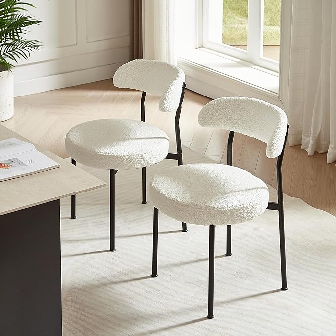 SoarFlash Kitchen Table and Chairs for 2, 31.5" Dining Table Set for 2 w...