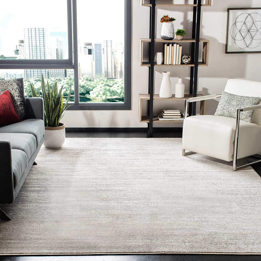 SAFAVIEH Adirondack Area Rug 8x10, Large Ivory & Silver ADR113B