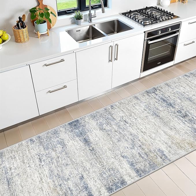 Kitchen Runner Rugs Non Skid Washable