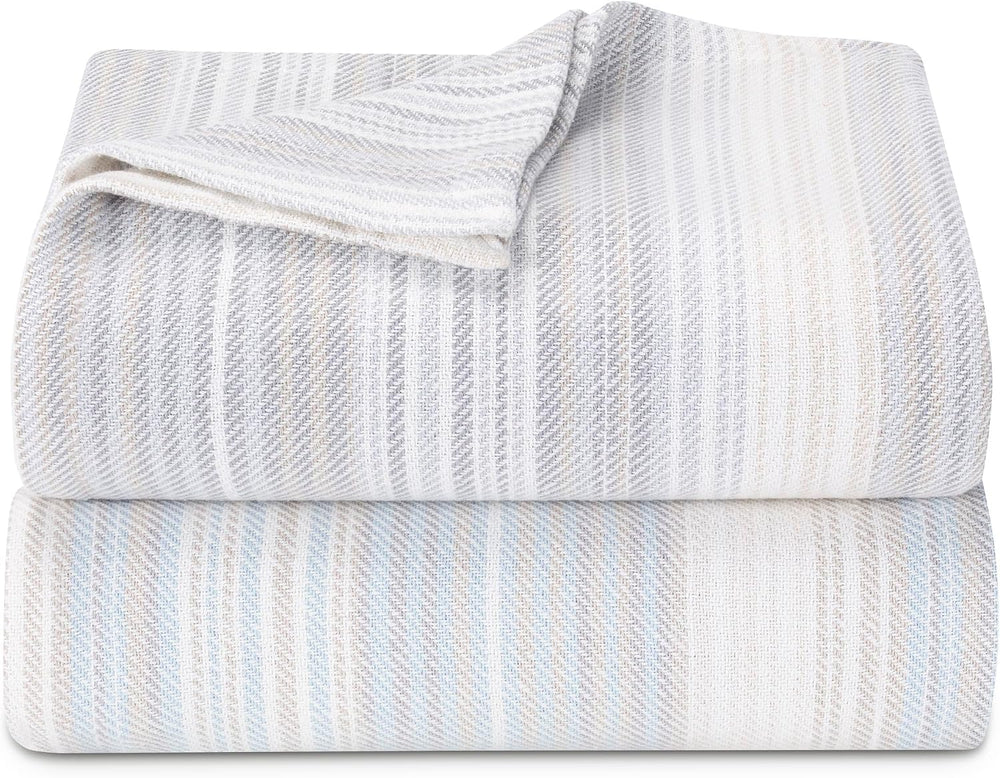 Tommy Bahama - Soft Queen Size Blanket for Bed & Couch, Cozy Bedding