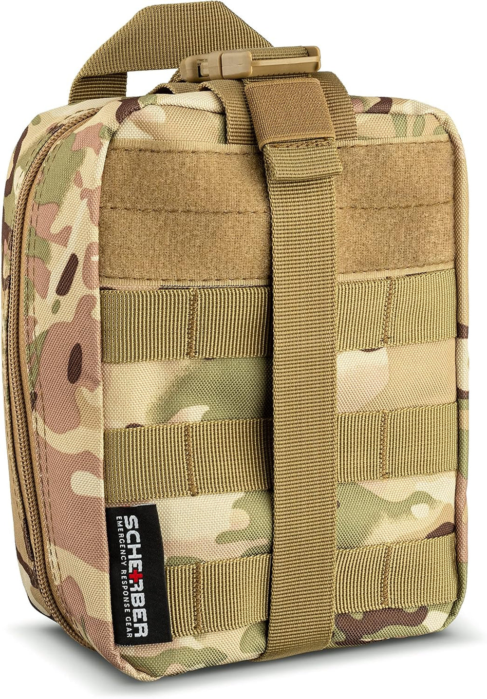 Scherber Premium IFAK Kit Trauma Pack | HSA/FSA Approved | SOF Tourniquet, Qu...