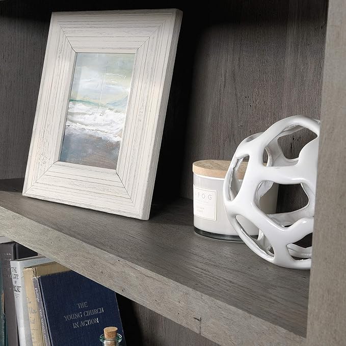 Sauder Select Book Shelf, Bookshelf with Storage, Library Bookcase with Doors...