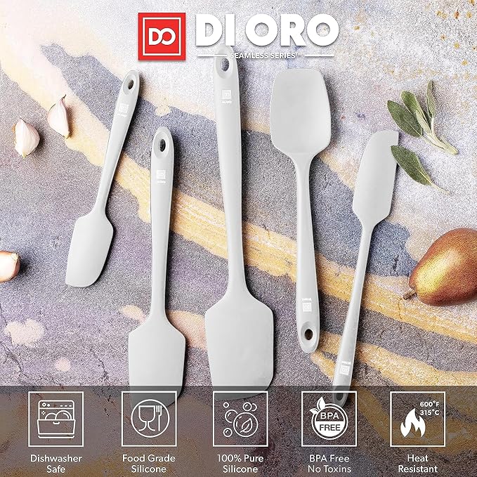 DI ORO Silicone Spatula Set