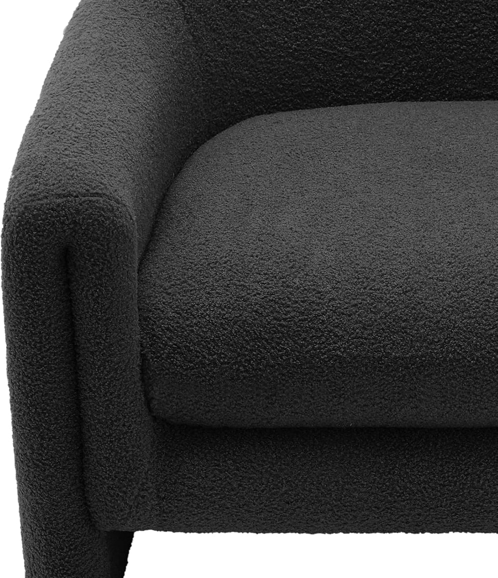 Accent Chair, Modern Boucle Fabric Armchair for Living Room, Comfy Upholstere...